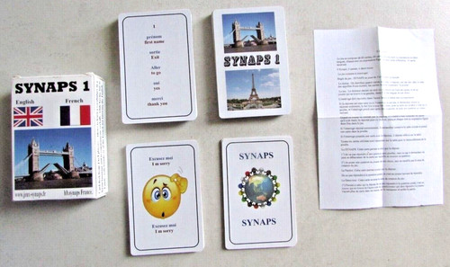 Jeu cartes synaps 1 - jeu,