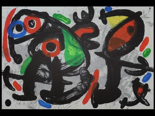 Joan miro composition - joan,