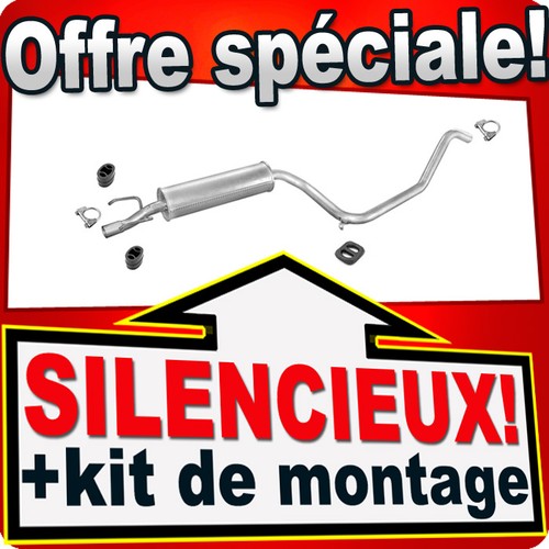 Silencieux intermédiaire pour - silencieux,