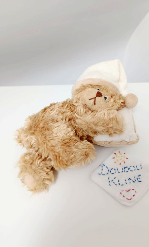 Peluche doudou petit ours - petit,