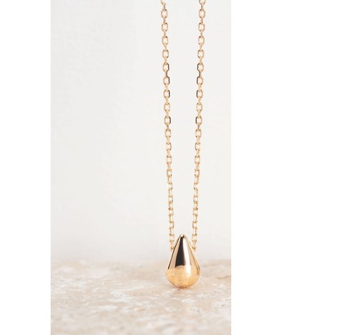 Collier pendentif forme goutte