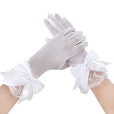 1 Paire Gants Dentelle, Gants