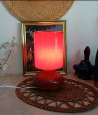 Lampe vintage rouge IKEA