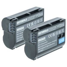 2 Batteries pour Nikon D800 Z5