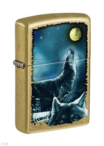 Zippo howling wolf - ★,