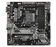 Carte Mère ASRock B450M Pro4 AMD Ryzen AM4 Chipset B450 D'Occasion