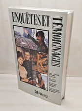 Livre ENQUETES ET TEMOIGNAGES (vintage 1992) 539 pages - neuf sous blister