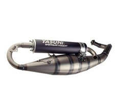 Pot r silencieux noir scooter
