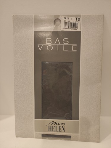 Bas nylon voile maille unie - bas,