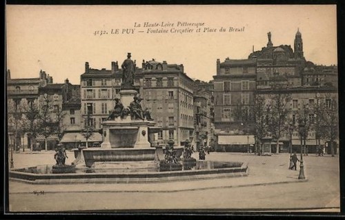 Cpa puy fontaine - le, puy,