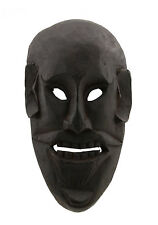 Ancien masque de Chamane en bois dur - Tamang Himalaya Népal Tibet # 9463 W2
