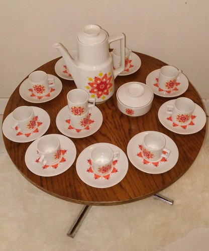 Service café vintage - service, des