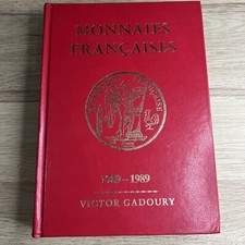 Victor Gadoury monnaies françaises 1789 1989 Speciale bi-centenaire rare