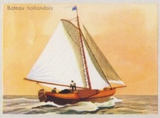 TJALK HOLLAND BATEAU BOAT TRANSPORT IMAGE CARD