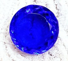 87.10 CT Topaze Bleu Rond