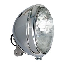 Phare avant moto 7" pour les