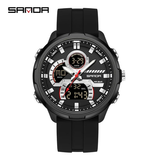 Montre numérique chronographe - numérique,