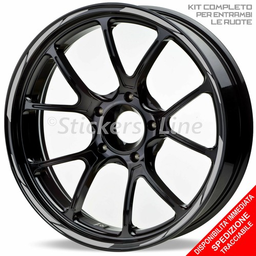 Autocollants jantes moto - autocollants,