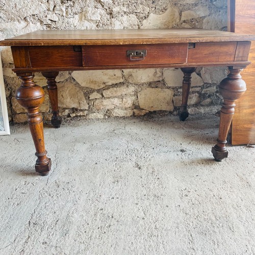 Bureau ancien chêne massif - bureau,
