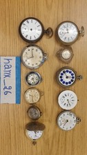 lot 11 pocket watches swiss