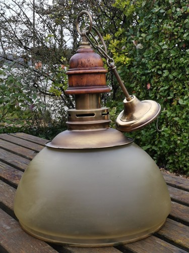 Lustre suspension bois - suspension,