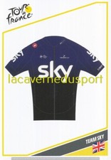 C16 TEAM SKY MAILLOT # CARTE PANINI TOUR DE FRANCE 2019