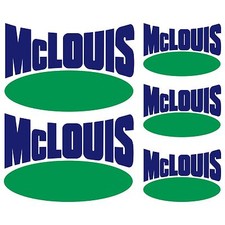 McLouis autocollant sticker camping car caravane caravan 5 Pièces