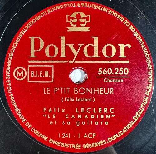 Félix leclerc notre - :,