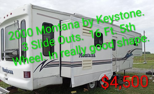 Keystone montana 5th wheel - keystone, rv