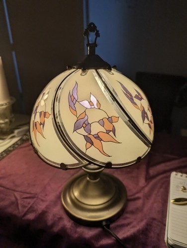 Lampe table style tiffany - table,