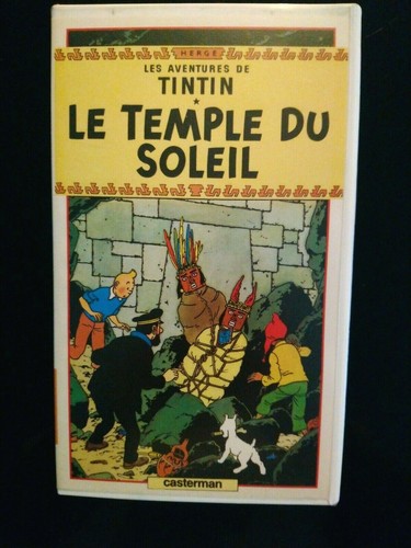 Vhs tintin temple - du, soleil