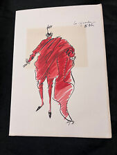 Menu Air France Costume