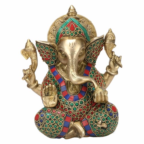 Laiton dieu ganesha - laiton,