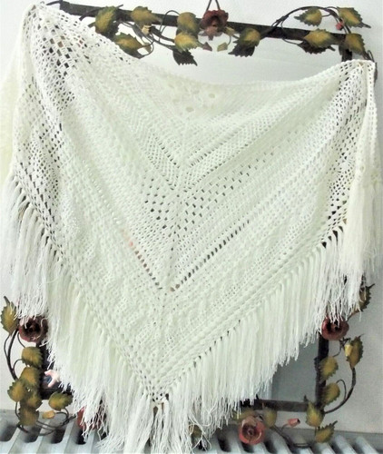 Chale crochet main - crochet,