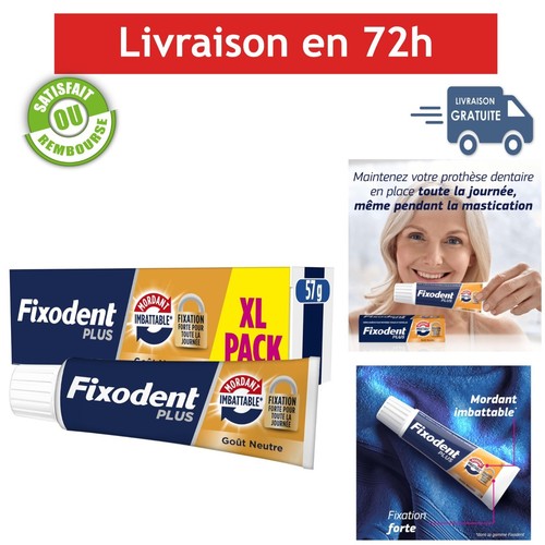 Fixodent crème adhésive - fixodent,