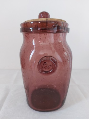 Bocal pot couvert verre - bocal,