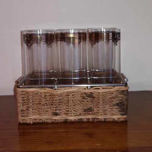 Service verres vintage style - 6,