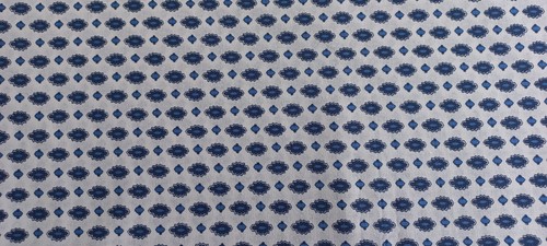 Coupon tissu provencal blanc - coupon,