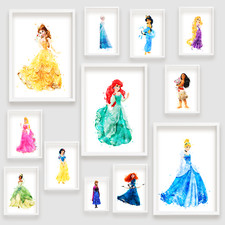 Disney princess Wall Art