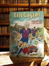 Vintage livre Eric Castel ancien album BD collection pour amateurs rétro