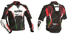 APRILIA Veste en Cuir Motard