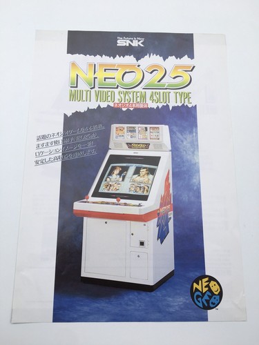 Original flyer snk neo - snk, geo