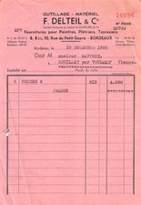 1956 FOURNITURES POUR PEINTRES