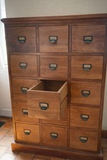 RARE Meuble de Métier Vintage