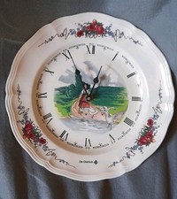 Obernai Sarreguemines horloge pendule murale