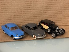 Jouet ancien lot de 3 Panhard