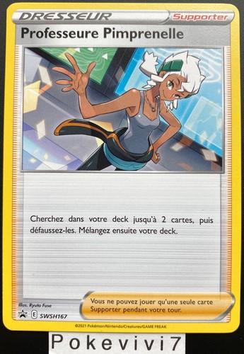 Carte pokemon professeure - pokemon,