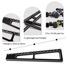 Voiture tout terrain RC en métal échelle 1 8 avec enregistrement sonore léger