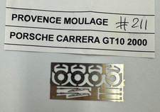 #211 - Photodecoupe pour  PORSCHE CARRERA GT10 2000 Provence Moulage