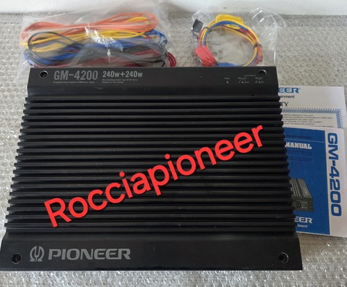 Pioneer amplifier 4200 used - amplifier, gm-4200